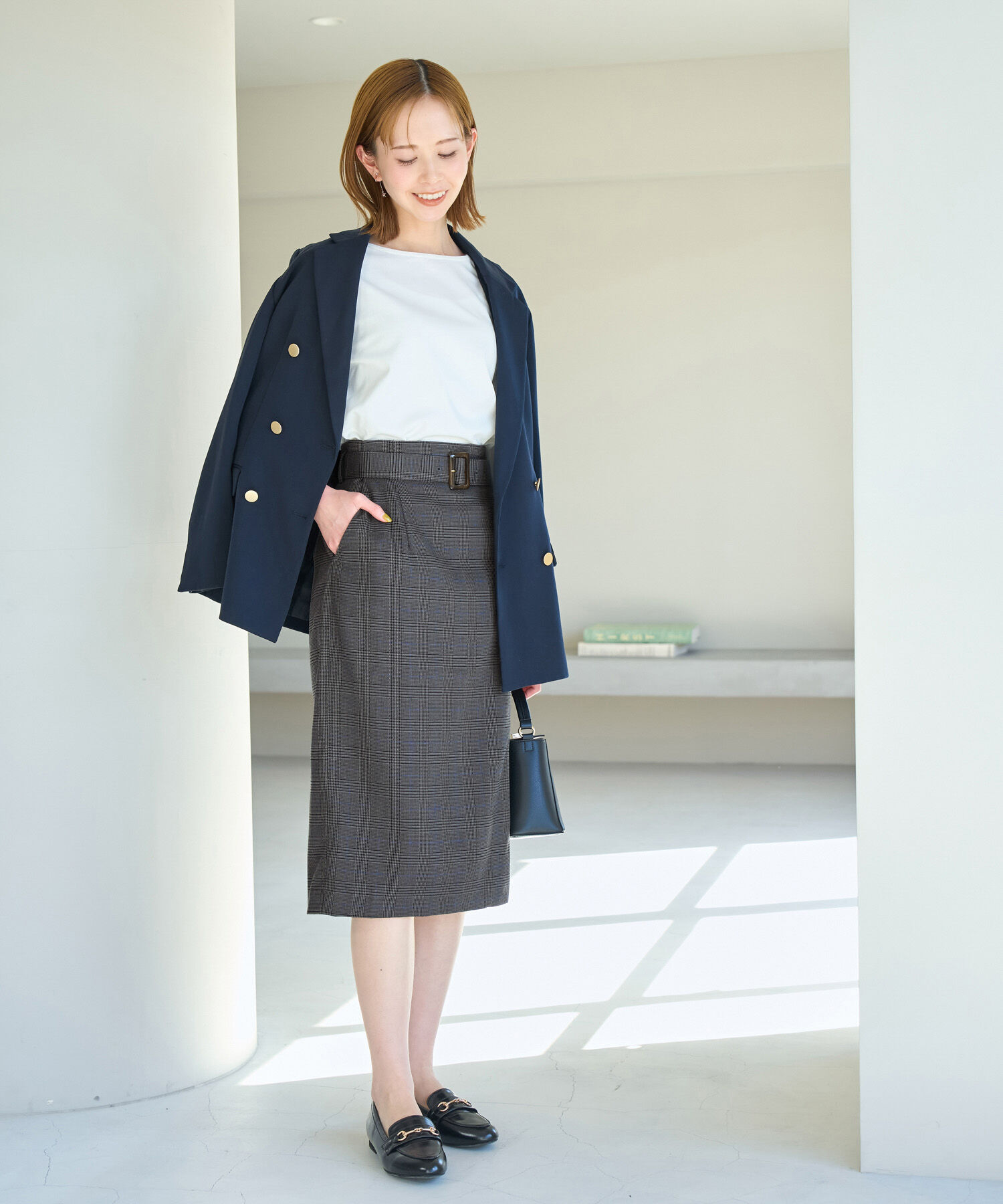 Rope&rsquo;Picnic「ラナテックラップ風スカート」|スカート|