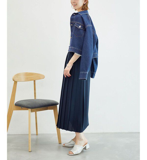 Rope&rsquo;Picnic「プリーツ切り替えスカート」|スカート|