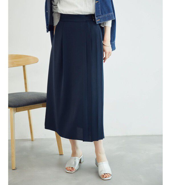 Rope&rsquo;Picnic「プリーツ切り替えスカート」|スカート|