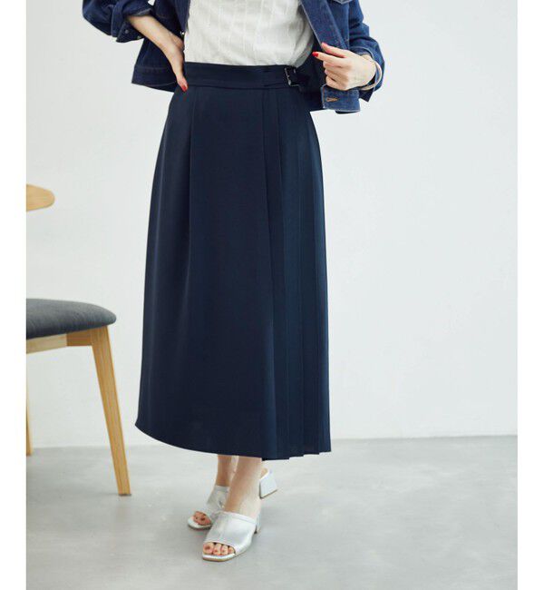 Rope&rsquo;Picnic「プリーツ切り替えスカート」|スカート|
