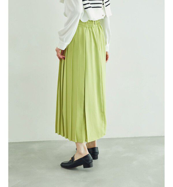Rope&rsquo;Picnic「プリーツ切り替えスカート」|スカート|