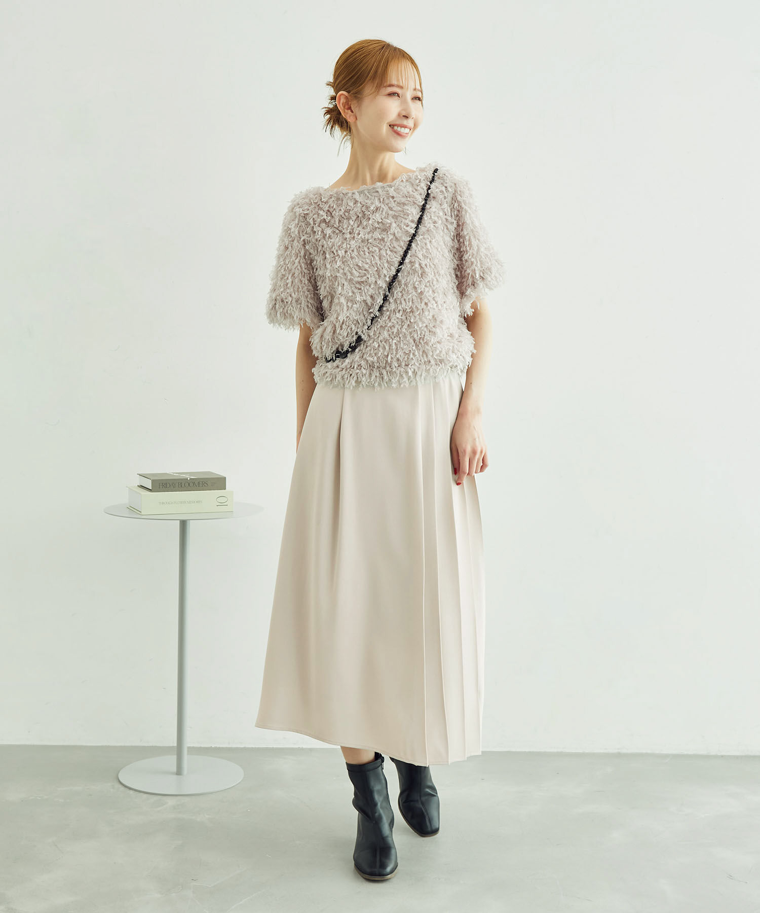 Rope&rsquo;Picnic「プリーツ切り替えスカート」|スカート|