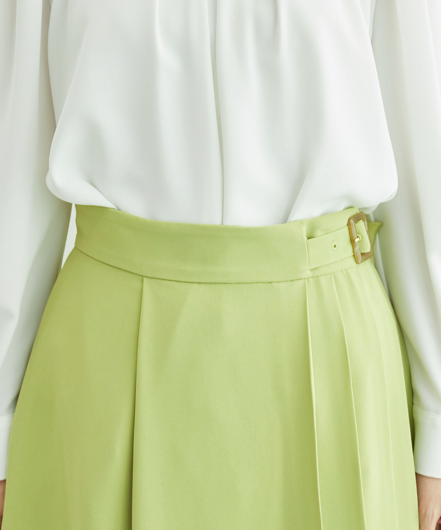 Rope&rsquo;Picnic「プリーツ切り替えスカート」|スカート|