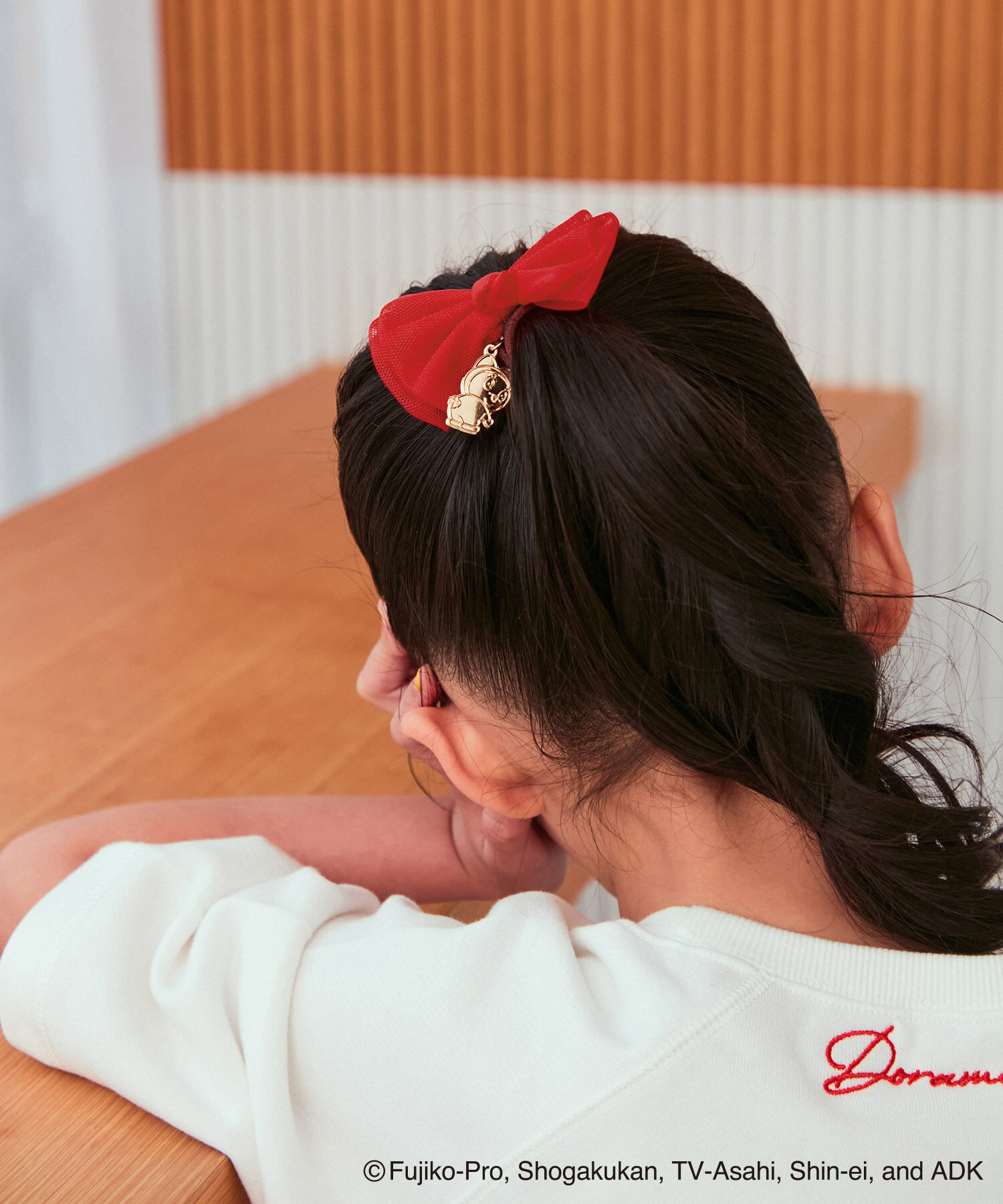 ROPE PICNIC PASSAGE「【ドラえもんコレクション】チュールリボンヘアゴム」|ヘアゴム・シュシュ|