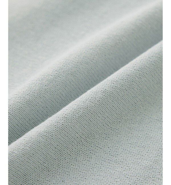 Rope&rsquo;Picnic「【UVカット・吸水速乾・遮熱】Comfort Seriesコンフォートシリーズ/二の腕が隠れるニット」|ニット・セーター|