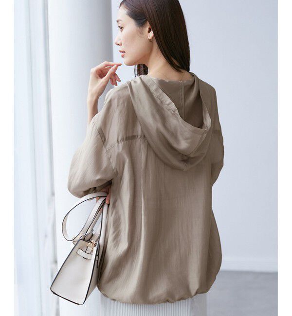 Rope&rsquo;Picnic「【emur/エミュール】エアリーローンアノラックパーカー」|ブルゾン・スタジャン|