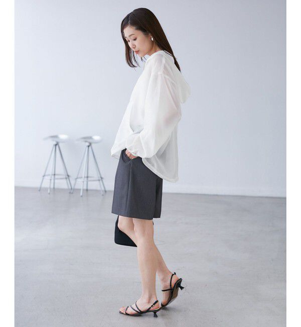 Rope&rsquo;Picnic「【emur/エミュール】エアリーローンアノラックパーカー」|ブルゾン・スタジャン|