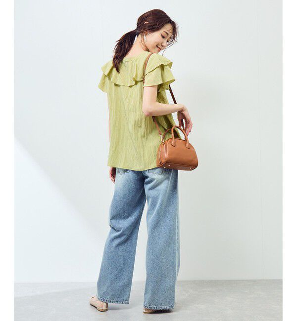 Rope&rsquo;Picnic「【emur/エミュール】ランダムラッフルブラウス」|シャツ・ブラウス|