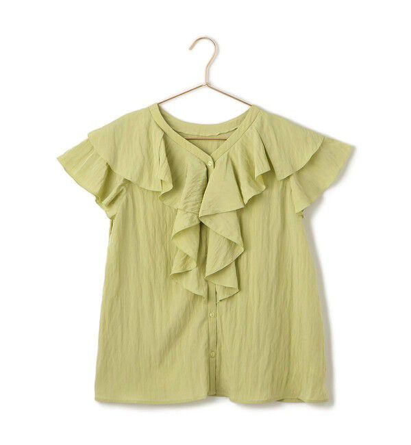 Rope&rsquo;Picnic「【emur/エミュール】ランダムラッフルブラウス」|シャツ・ブラウス|