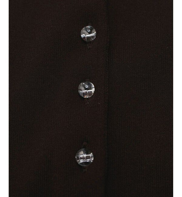 ADAM ET ROPE'「【サステナブル】クールタッチニットカーディガン」|カーディガン|