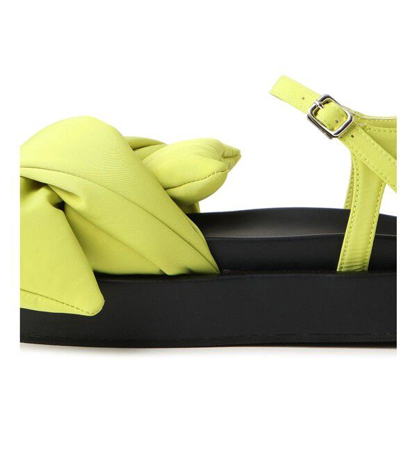 ADAM ET ROPE'「【撥水】ノットデザインボリュームサンダル」|サンダル|