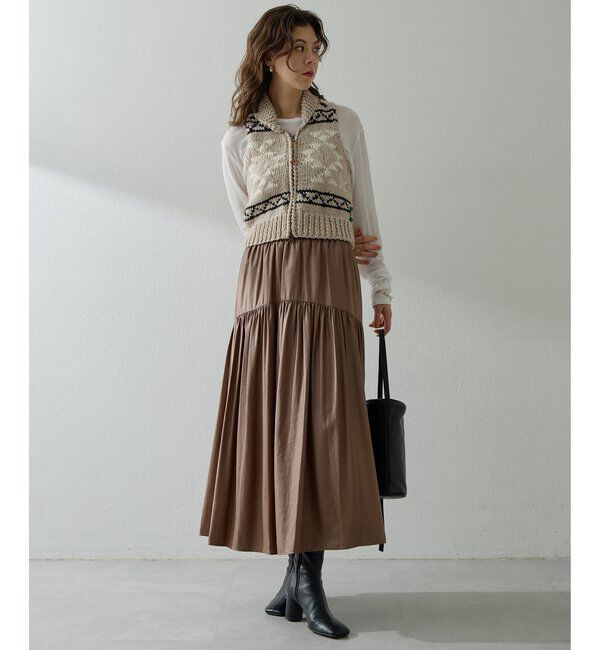  「ヴィンテージタフタスカート」|スカート|