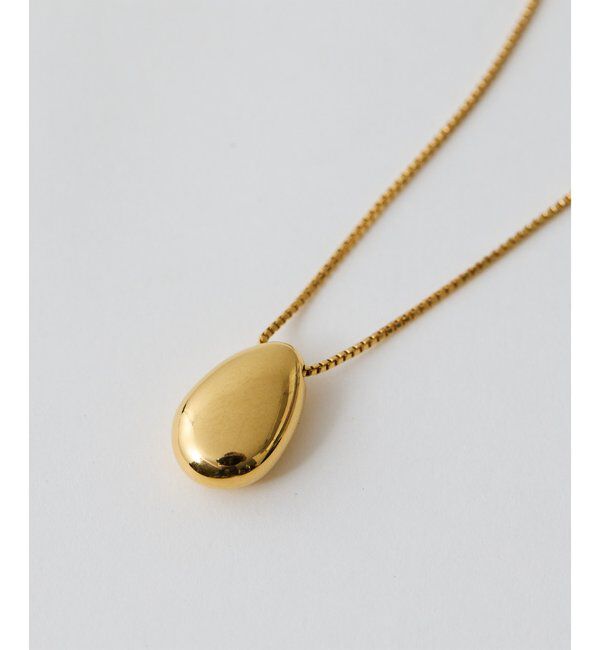  「【Hoaw.】ドロップロングネックレス」|リング|