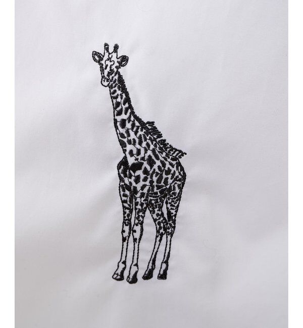  「＜一部カラー期間限定販売＞アニマル刺繍シャツ」|シャツ・ブラウス|