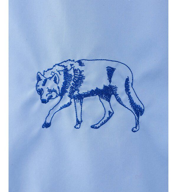  「＜一部カラー期間限定販売＞アニマル刺繍シャツ」|シャツ・ブラウス|