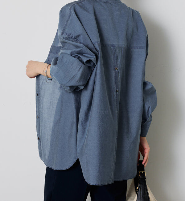  「シアーデニムシャツ」|シャツ・ブラウス|