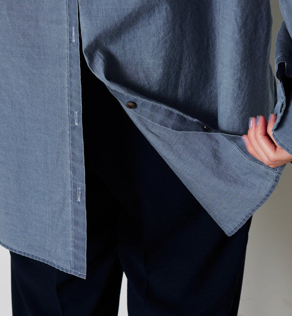  「シアーデニムシャツ」|シャツ・ブラウス|
