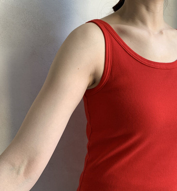  「【新色追加】リブタンク」|Tシャツ・カットソー|