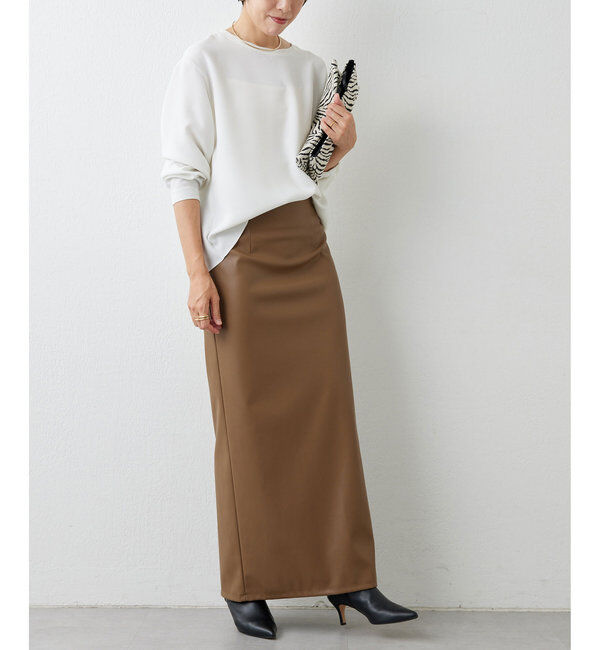  「【新色登場！】バックスリットブラウスT」|シャツ・ブラウス|