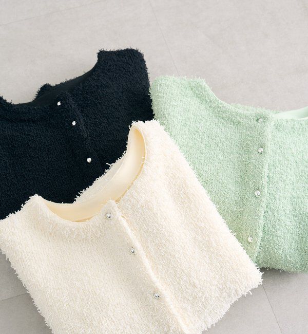  「26SSミニフリンジカーディガン」|カーディガン|