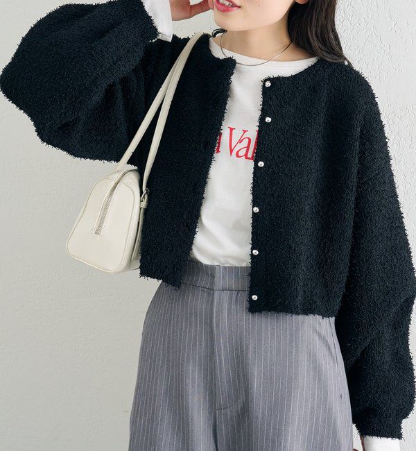  「26SSミニフリンジカーディガン」|カーディガン|