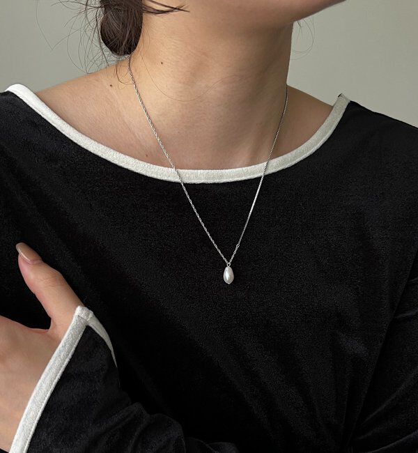  「〈GOLDY/ゴールディ〉ドロップパールYネックレス」|リング|