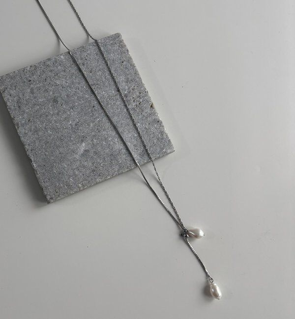  「〈GOLDY/ゴールディ〉ドロップパールYネックレス」|リング|