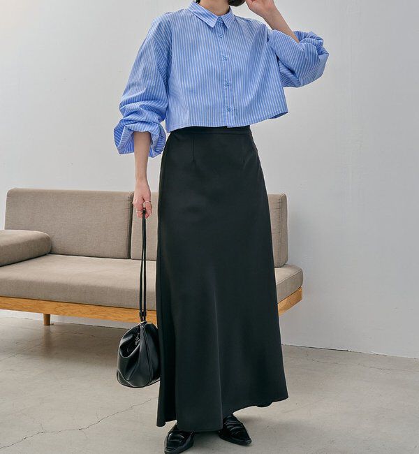  「袖バルーンクロップシャツ」|シャツ・ブラウス|