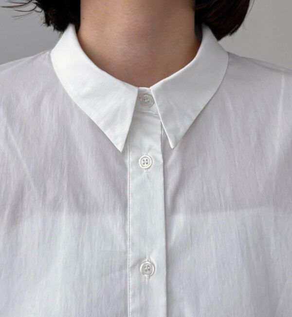  「袖バルーンクロップシャツ」|シャツ・ブラウス|