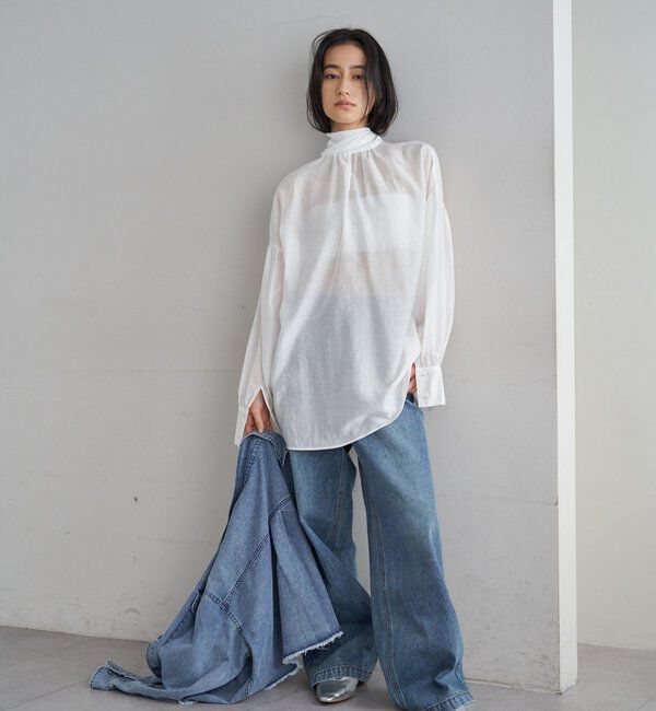  「【26SS予約】ボウタイブラウス」|シャツ・ブラウス|