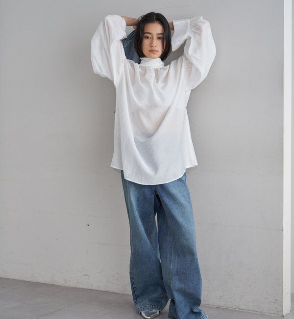  「【26SS予約】ボウタイブラウス」|シャツ・ブラウス|