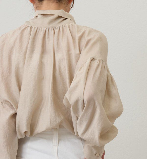  「【26SS予約】ボウタイブラウス」|シャツ・ブラウス|