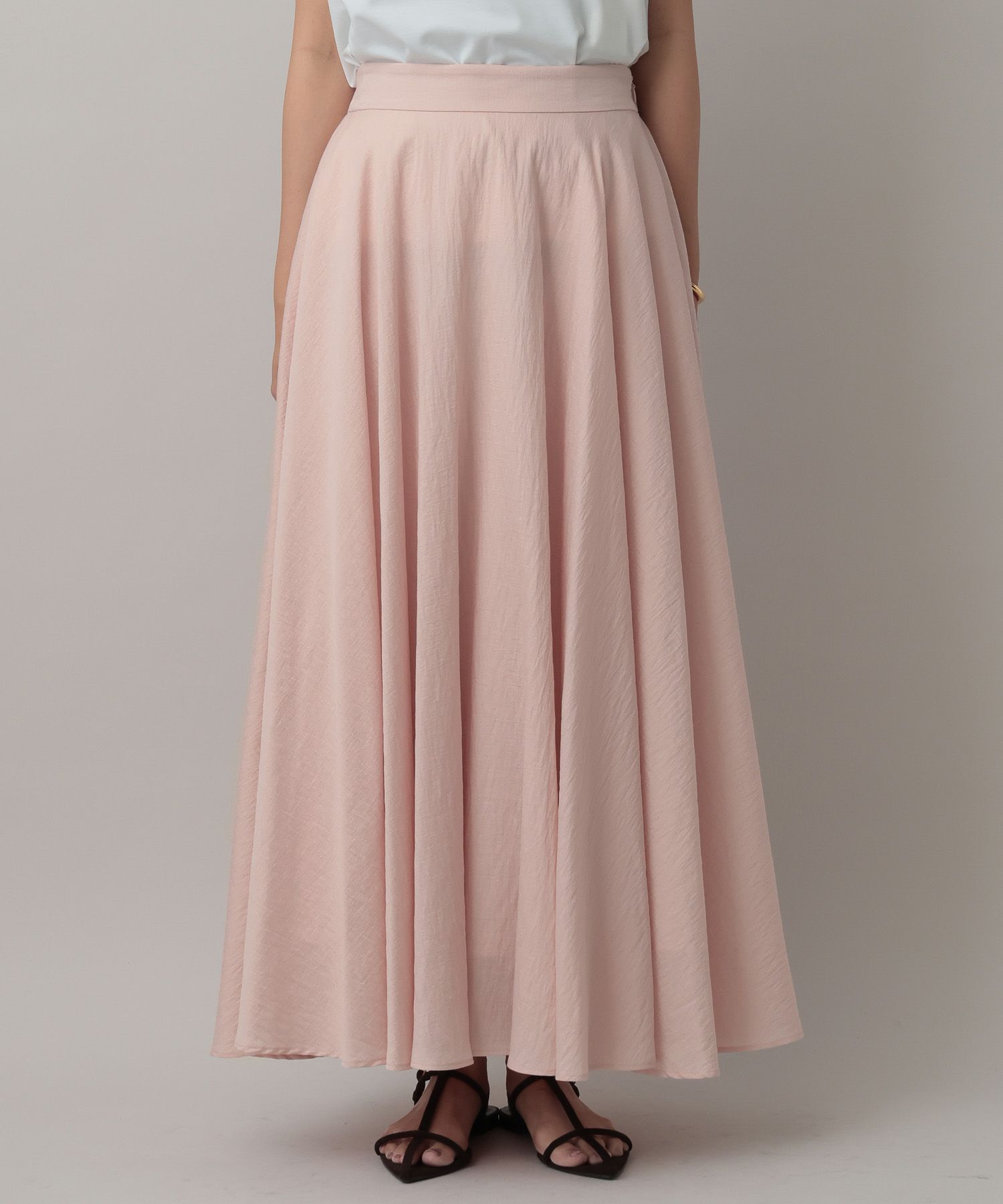 A part by 「シアーサーキュラーフレアスカート」|スカート|