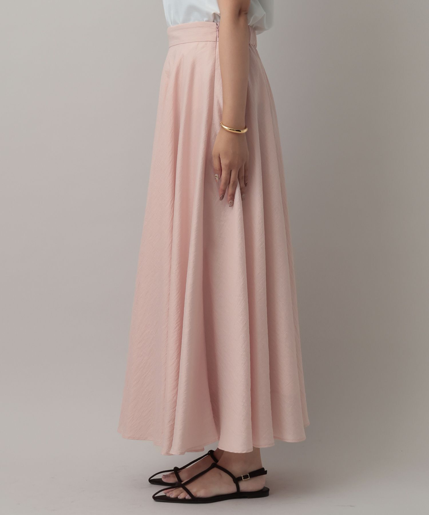 A part by 「シアーサーキュラーフレアスカート」|スカート|