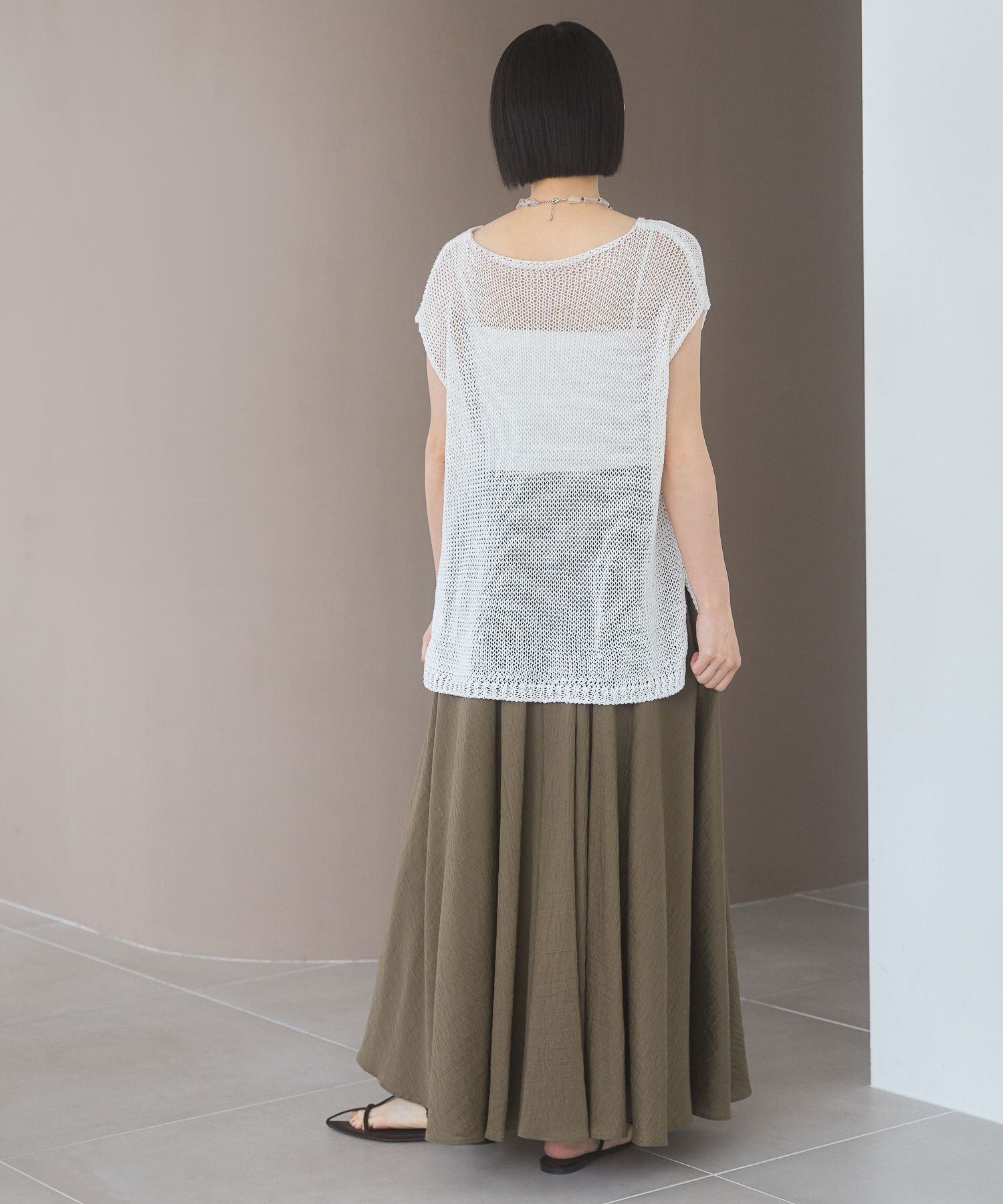 A part by 「シアーサーキュラーフレアスカート」|スカート|