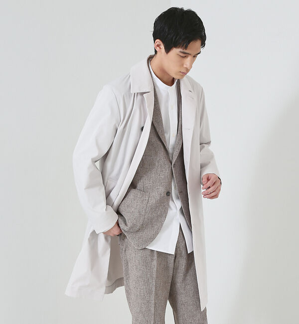 ABAHOUSE「【セットアップ対応/FLEX JACKET】サマーツイード ジャケット / サマ」|テーラードジャケット|