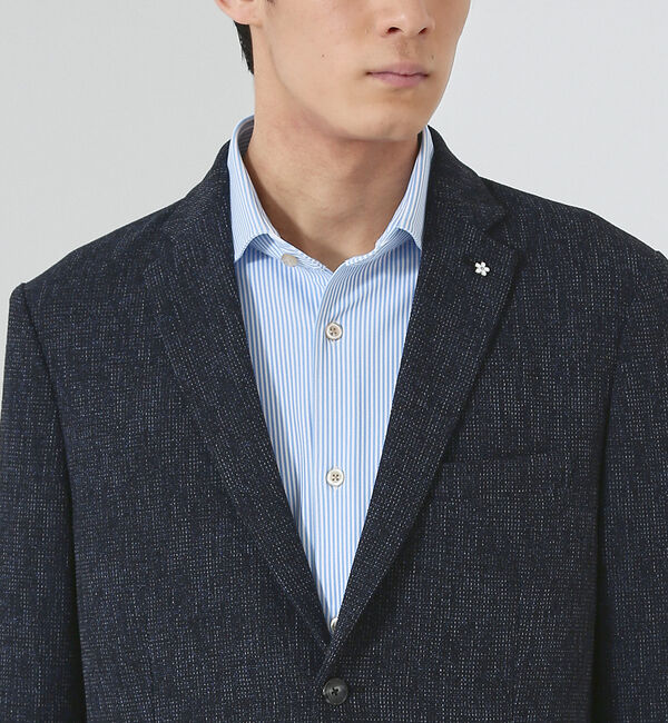 ABAHOUSE「【セットアップ対応/FLEX JACKET】サマーツイード ジャケット / サマ」|テーラードジャケット|