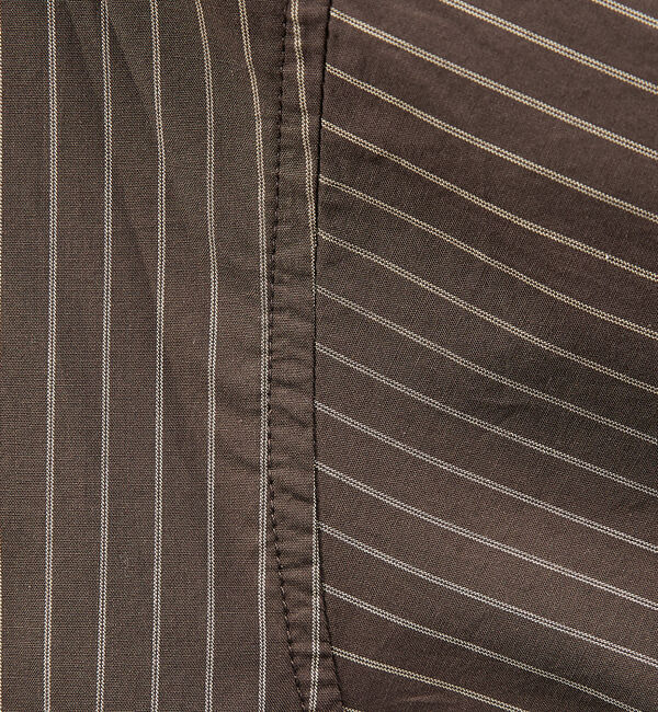 ABAHOUSE「【バイアスヨーク】オーバー ストライプシャツ」|シャツ・ブラウス|