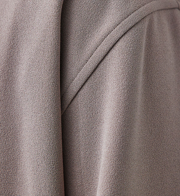 ABAHOUSE「【セットアップ対応】ハイストレッチ ジョーゼット カーディガン/ジャケット」|カーディガン|