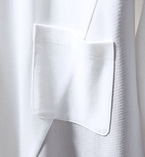 ABAHOUSE「コンビネーション ライン ポンチ 半袖Tシャツ」|Tシャツ・カットソー|