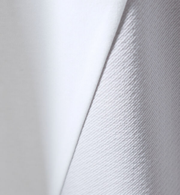 ABAHOUSE「コンビネーション ライン ポンチ 半袖Tシャツ」|Tシャツ・カットソー|