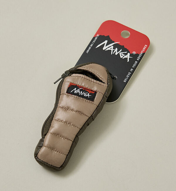 ABAHOUSE「【NANGA/ナンガ】SCHLAF KEY HOLDER/キーホルダー/チャーム」|チャーム・キーホルダー|ベージュ