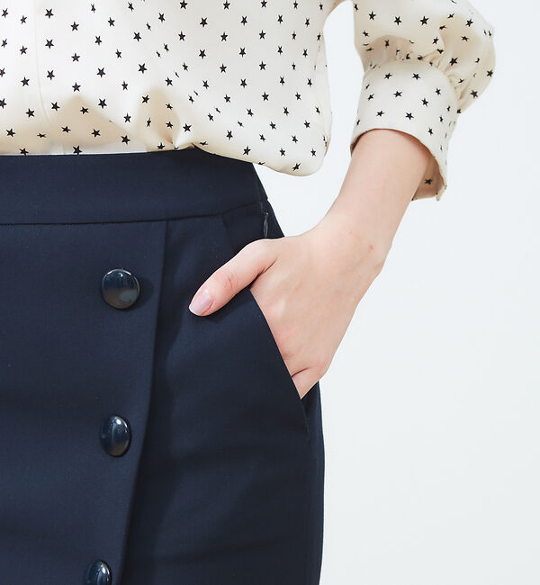 Rouge vif「ラップタイスカート」|スカート|