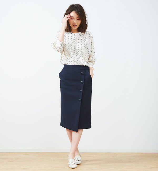 Rouge vif「ラップタイスカート」|スカート|