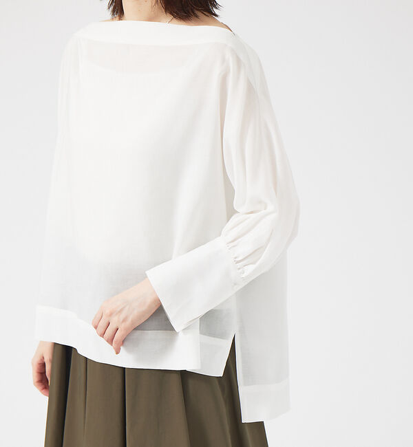 Rouge vif「ギャザースリーブブラウス」|シャツ・ブラウス|