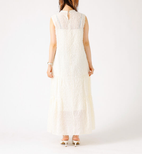 Rouge vif「フェザーノースリーブワンピース」|ワンピース|