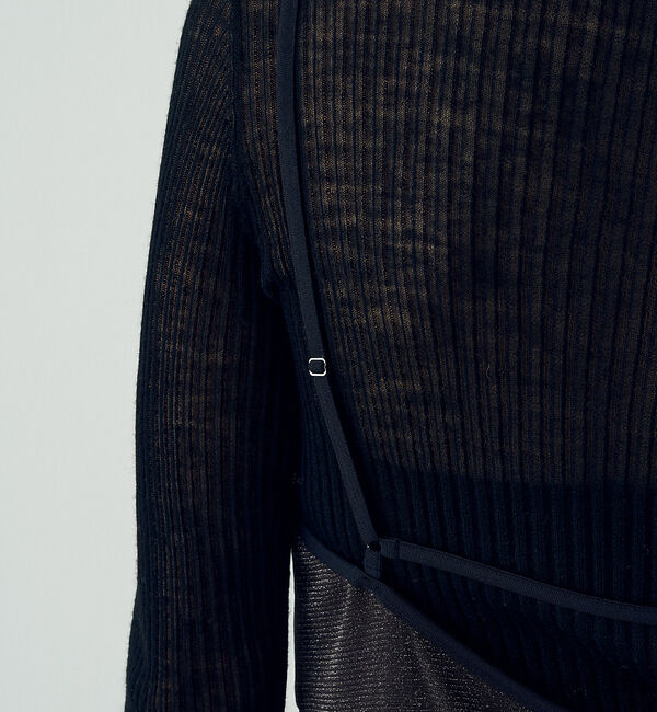 Rouge vif「シアーラメチュールキャミワンピース」|ワンピース|