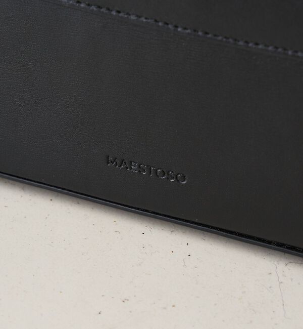 Rouge vif「【MAESTOSO/マエストソ】NOA BAGUETTE レザーショルダーバッグ」|ショルダー・メッセンジャー|