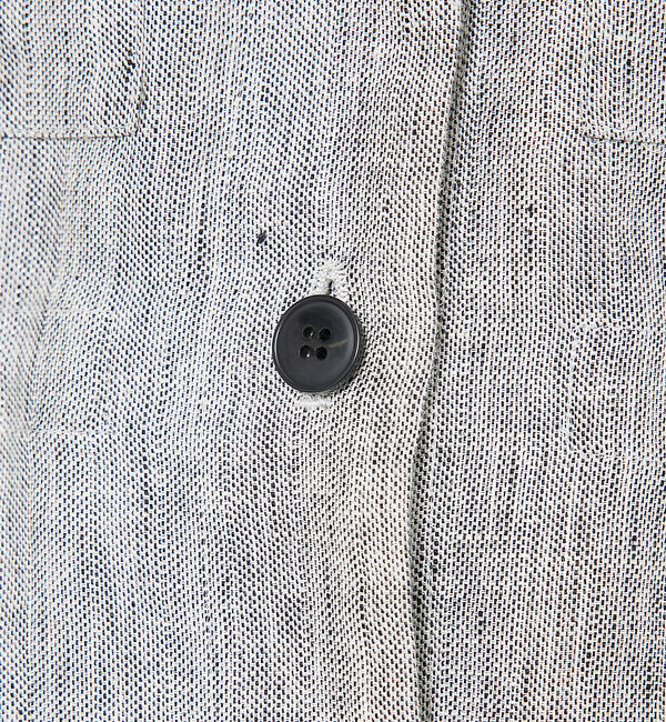 qualite「ラメスラブリネンサファリジレ」|ベスト・ジレ|