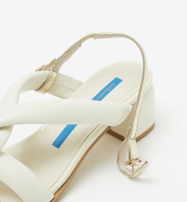 AU BANNISTER「【2WAY】パフィーベルトサンダル」|サンダル|